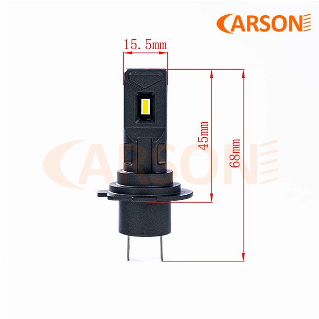 N9 Mini 1:1 Design H7 LED Headlight (Fanless) thumbnail 4