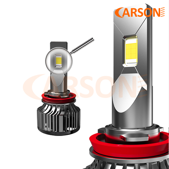 M6 Heat Pipe Super Power H8/H9/H11 LED Headlight thumbnail 3