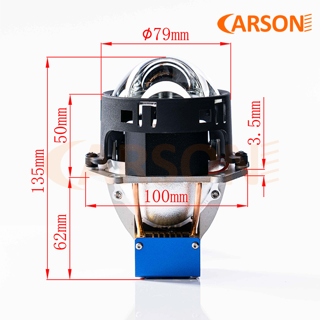 L8S 3 INCH Bi LED Laser Lens ( 9 LED + 1 Laser) thumbnail 3