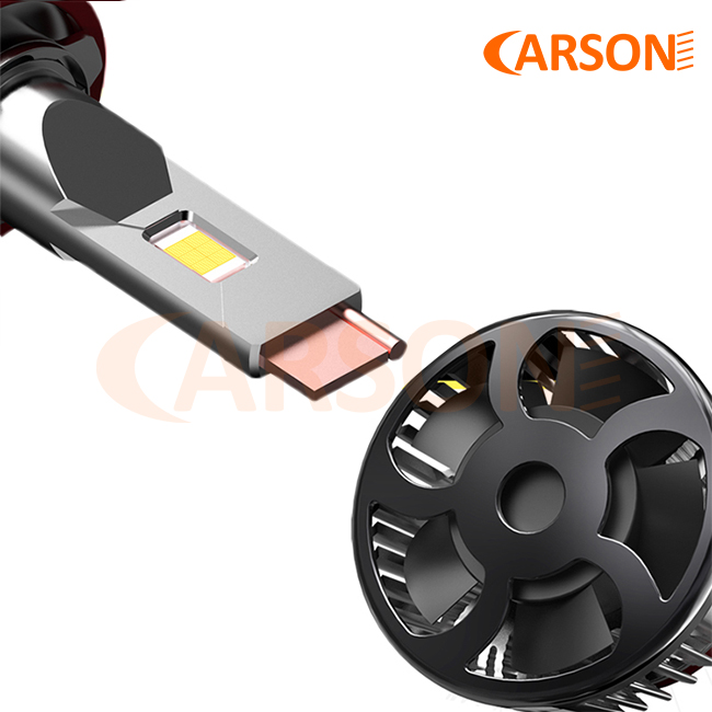 M6 Heat Pipe Super Power H7 LED Headlight thumbnail 3